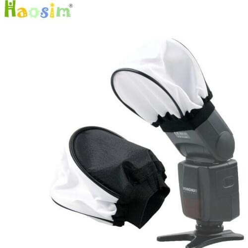 10pcs/lot Universal Flash Bounce Diffuser Camera Soft Box Cover dome For Nikon Canon