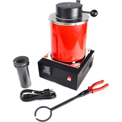 2KG Mini Melting Metal Furnace, Electric Fusion Furnace,Jewelry Casting Machine
