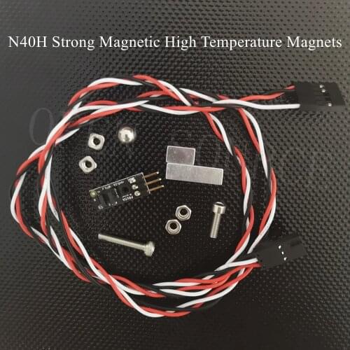 3D Printer Prusa I3 Mk2.5/mk3 To Mk2.5s/mk3s Upgrade Kit IR Filament Sensor with Steel Ball, Magnets, Screws