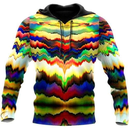 3D Hoodies Psychedelic Hippie Guys Hippie Heart Men/Women Sweatshirt Unisex Spring Casual Pullover Zipper Dropshipping