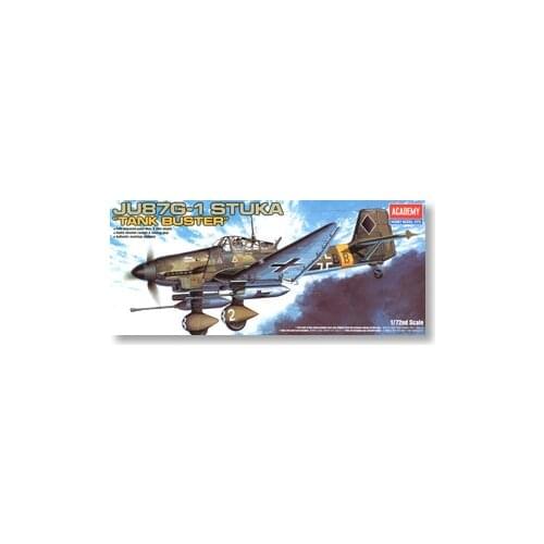ACADEMY 1641/12450 Ju87G-1 antitank Stuka attack machine "Tank opener"