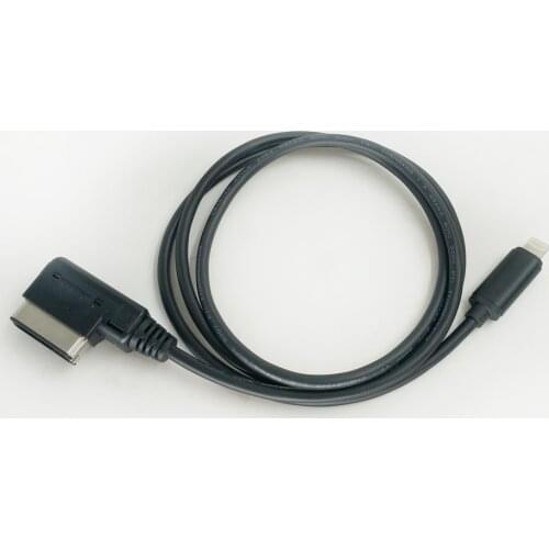 Biurlink AUX Adapter Media AMI Interface Charging Cable Wire For Audi A6 A8 A4 for iPhone 7 8 X