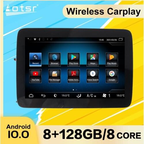 8.5" 8+128G Android 10 For Mecerdes Benz SLK 2012 2013 2014 2015 Car Multimedia Player Auto Stereo Car Navi Tape Recorder Radio