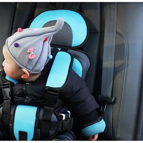 Baby Chairs Thicken Sponge Kids Car Stroller Seats Pad Childseat Baby Safe Seat MPortable Baby Toddler Simple Car Safety Seat