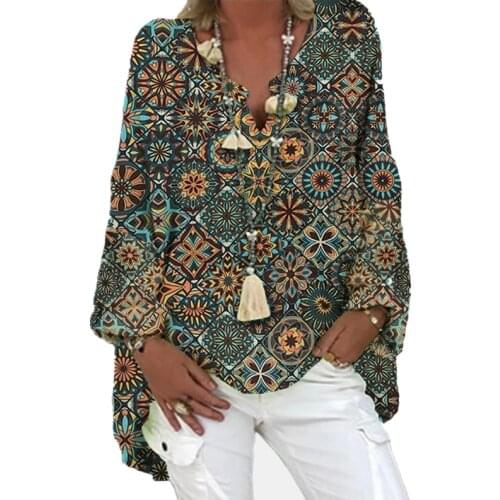 Distinguido Printed Blouses