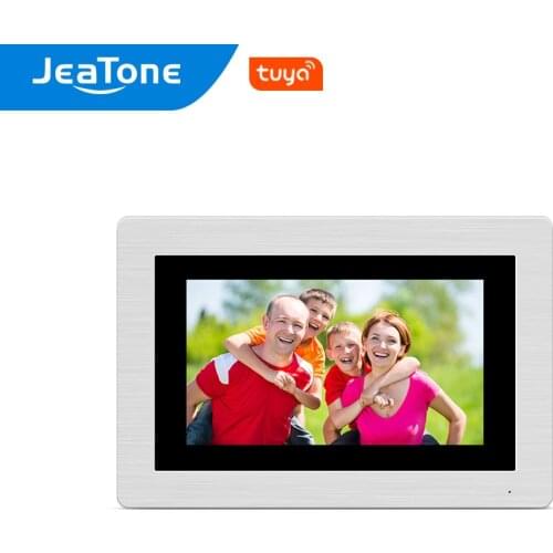 JeaTone 7 inch WIFI IP Video Door Phone Intercom Wired Single monitor Access Control System Touch Screen Motion Detection