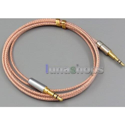 LN004256 1.3m 7N OCC Earphone Cable For Sennheiser mm400 mm450 HD500 HD570 HD575 HD200 HD270 EH2270 HD590 Philips Fidelio UE60
