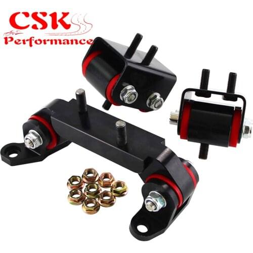 Engine Transmission Motor Mount Kit Fits For Subaru 04-12 WRX/STI 04-13 Forester