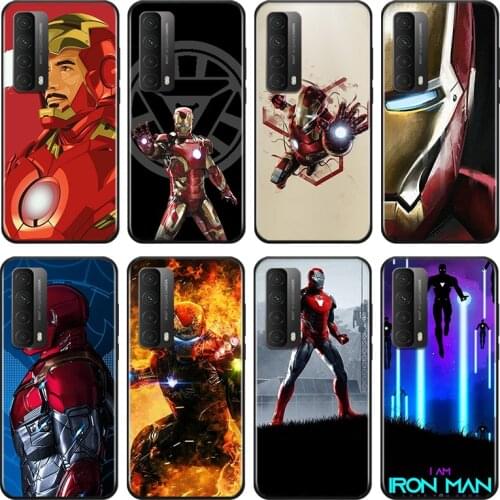 Marvel Iron Man For Huawei Y9A Y9S Y9 Y8P Y8S Y7A Y7P Y7 Y6 Y6P Y6S Y5P Y5 Prime Pro 2019 2020 Soft Phone Case
