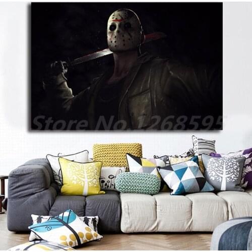 Mortal Kombat X Jason Voorhees HD Wallpaper Canvas Posters Prints Wall Art Painting Decorative Picture Modern Home Decoration