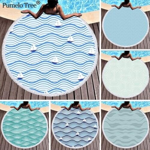 Geometric striped waves Pareo beach Fringed beach towel strandlaken Towel Beach cover up Bath towel spa Large beach towel towel