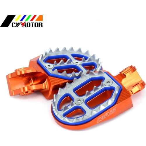 CNC Motorbike Foot Pegs Motorcycle Footpeg For KTM SX SX-F XC XC-F XCF-W EXC EXC-F FREERIDE SUPER ENDURO ADVENTURE 950 990
