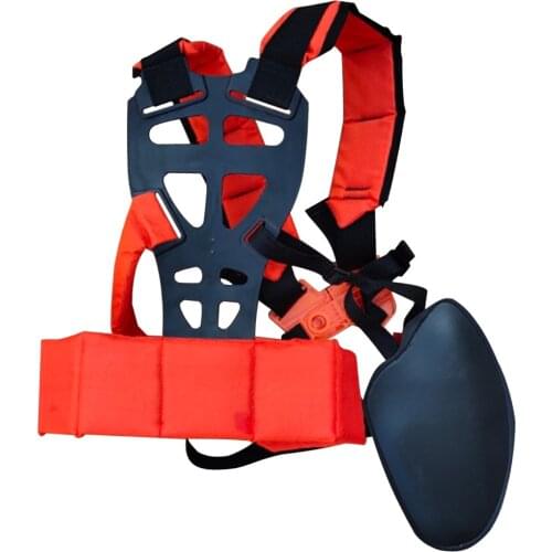 Adjustable Strimmer Strap Harness Strap Grass Trimmer Strap Double Shoulder Labor Saving Pruner Belt Panel Garden Brush Cutter