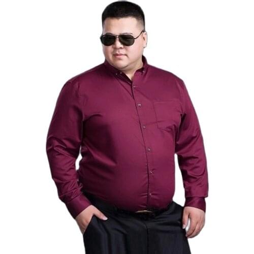 High quality summer men short sleeve shirts cotton plus size 8XL 10XL 12XL Interview formal business office dress shirts blue 70
