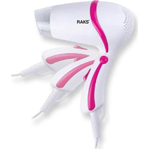 Raks Lisa Foldable Travel Type Mini Hairdryer 2 Level 1000W Woman