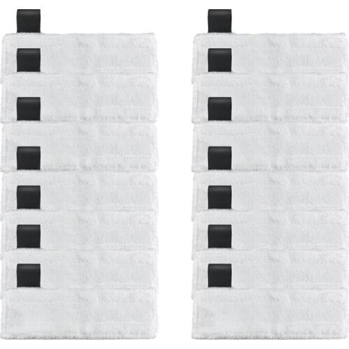 TOP!-14Pcs for Karcher Mop Cloth SC2 SC3 SC4 SC5 Steam Mop Cloth Cover Cleaning Pad,White