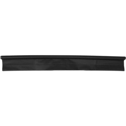 Door Under Bottom Seal Soundproof Draft Secure Foam Noodle Strip Blocker Weather Stripping Black/Gray 96cm/93cm