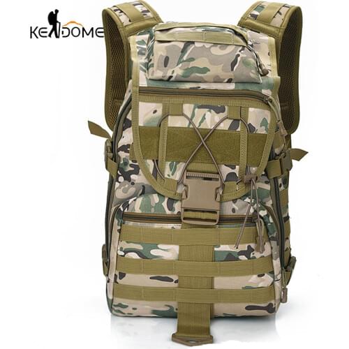 Military Tactical Backpack Camouflage Outdoor Sport Hiking Camping Hunting Bags Travelling Trekking Shoulder Rucksacks X579D