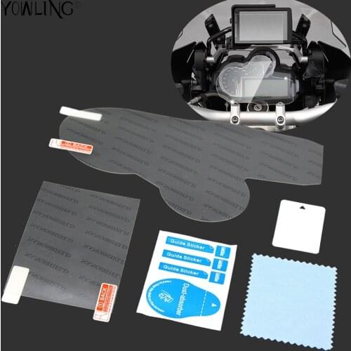 Motorcycle Crystal Clear TPU Film Screen Protector For BMW R1200GS R1200 GS R1250GS/ADV R1250 GS F850GS F750GS R1200GSA 2018