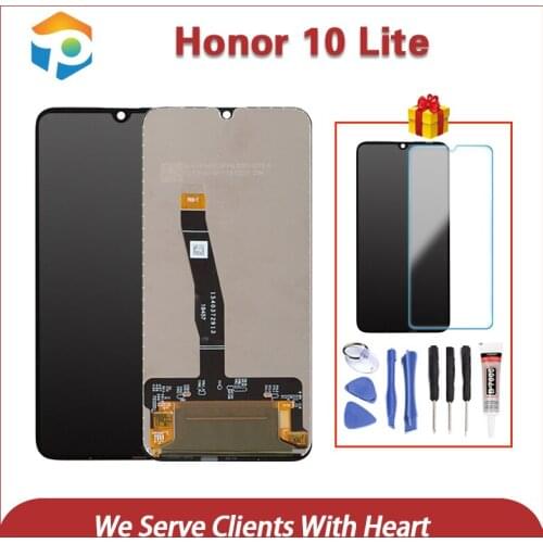 100% New Lcd For Hua wei Honor 10 Lite Display Touch Screen No Frame Wholesale Screen Display For honor 10i Lcd HRY-LX1 HRY-LX2