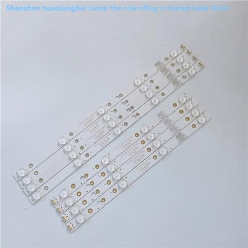 For100% New 8pcs/Kit LED strips for LG 43 TV 43UG620V 43UJ620V 43UJ6200-UA CRH-A4330300104L6CNRev1.0CRHA4330300105R6CNRev1.0 I