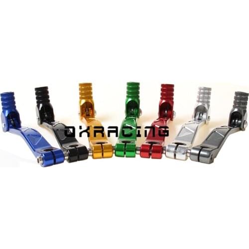 CNC Aluminum Folding Gear Shift Lever For KAYO BSE Apollo Xmotos SSR CRF KLX 50 70 90 110 125 140 150 160CC
