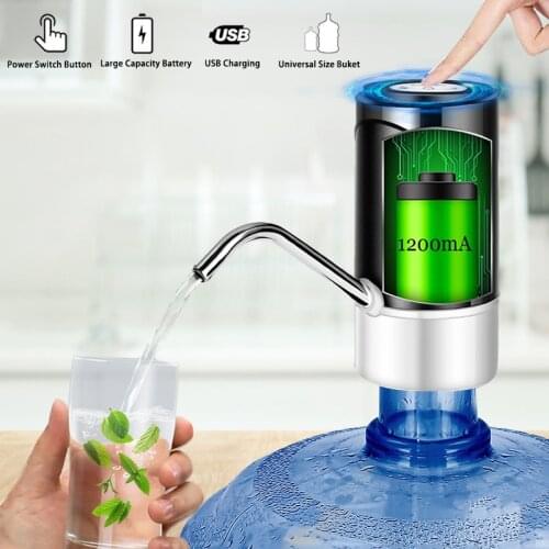 Water Dispenser Automatic Electric Water Bottle Dispenser Home Gadgets USB Charge Water Dispenser Portable Drink Water Dispenser