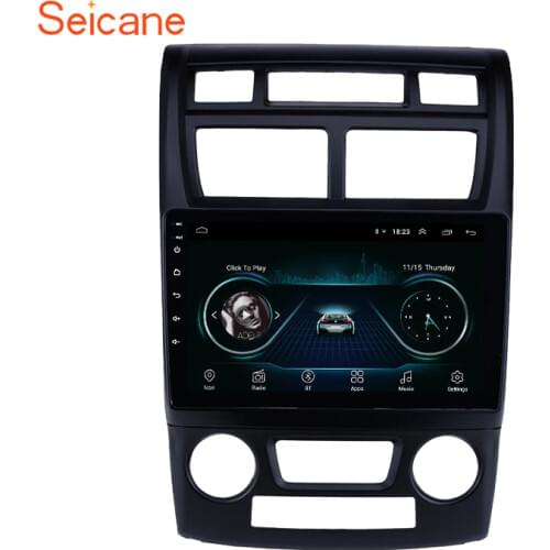 Seicane Car multimedia Palyer For KIA Sportage Auto A/C 2007-2017 2.5D screen Android 8.1 GPS Navigation Bluetooth Car Radio