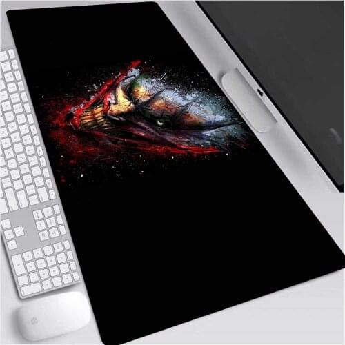 Mairuige Large Mousepad Movie Clown Game Accessories Large Game Player Mouse Pad Large Desktop Computer Lock Edge Mousepad 90x40