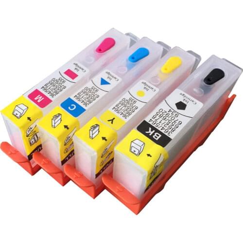 INK WAY 40Pcs Refillable Cartridge for HP564XL for Photosmart 5510/5511/5512/5514/5515/5520/ 5525/6510/6512/6515/6520 Printer