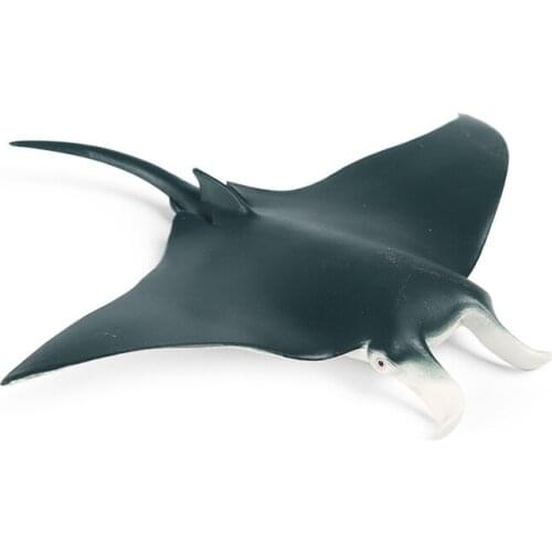 Manta ray Animal Figure Collectible Toys Sea Animal Cognition Action Figures Kids Plastic Toys