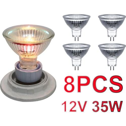 Spotlight Halogen Lamp MR16 35W 12V Energy Saving GU5.3 Hot Size
