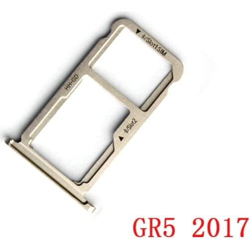 SIM Card Tray Holder Slot Adapter Socket For Huawei Honor 6X / GR5 2017 BLL-L21 Replacement Parts