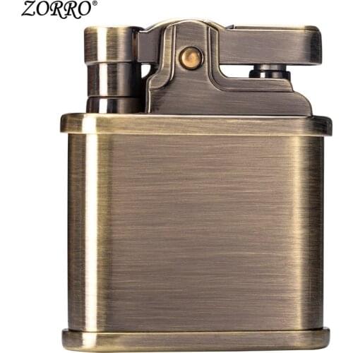 Lighter Creative Presignition Retro Grinding Wheel Customized For Boyfriend