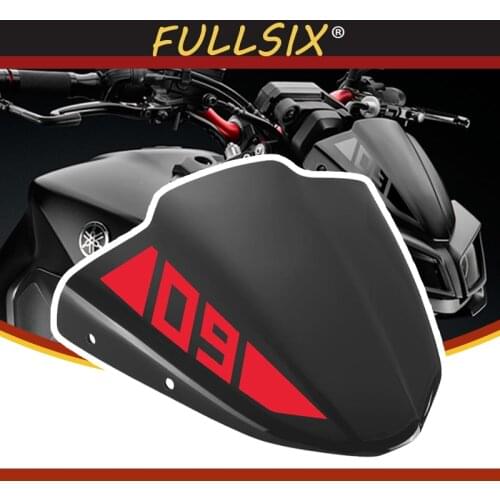 For Yamaha MT-09 2017 2018 2019 2020 Motorcycle Accessories Screen Windshield Fairing Windscreen Small Windshield