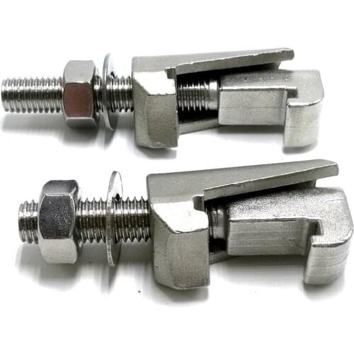 M8 M10 M12 SS304 Vacuum ISO Double Claw Clamp ,Stainless Steel Sanitary Pipe Fitting Claw Clamps ,L002