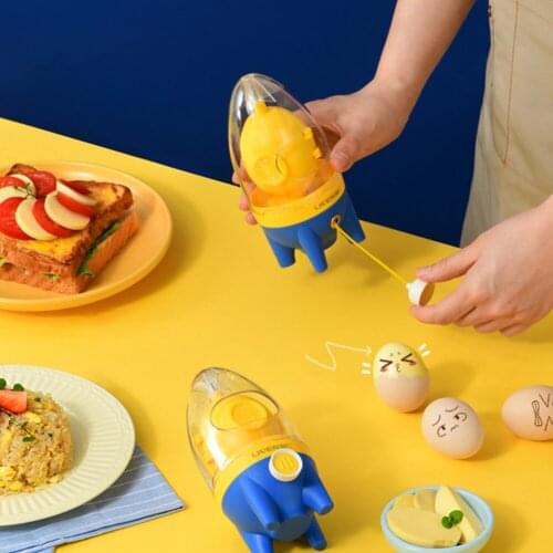 Multi-Cutter Household Slicer Kitchen Utensils Shaker Manual Egg Puller Household Scrambler Golden Egg Stirring Shaker