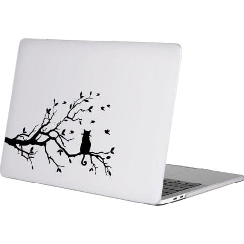 Cat on Tree Laptop Sticker for Macbook Decal Pro 16" Air Retina 11 12 13 14 15 inch Vinyl HP Dell Mac Book Notebook Skin Sticker