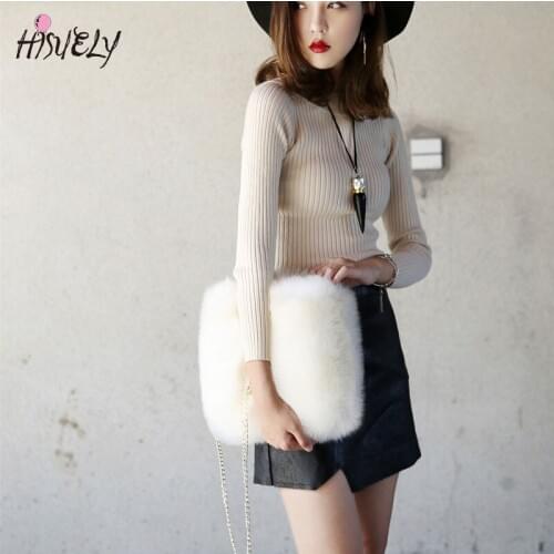 2021 new fashionable plush bag