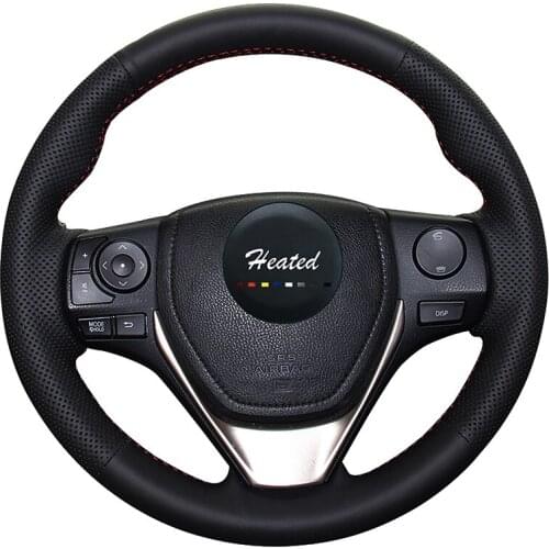 Steering Wheel Cover for Toyota RAV4 2013-2017 Corolla 2014-2017 Auris 2013-2016 Scion braid on the steering wheel