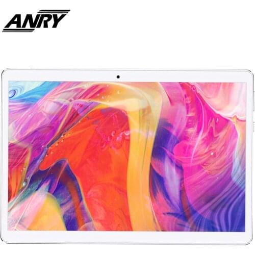 ANRY Tablet 10 Inch IPS 1920*1200 Deca Core Dual Sim Android 8.1 8000mAh MTK6797T X25 Phone Call 4G Tablet Pc