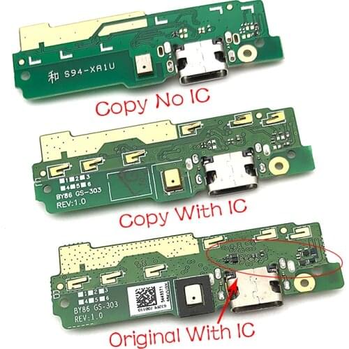 10Pcs/Lot, USB Charger Connector Board For Sony Xperia XA1 Ultra G3221 G3212 G3223 G3226 USB Charging Port Flex Cable Parts