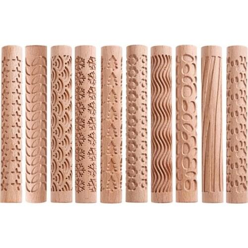 Poesie Wooden Rolling Pins For Dough