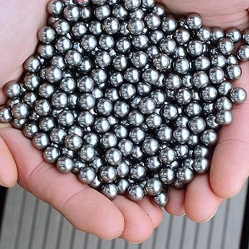 100PCS 6MM Carbon Steel Balls For Hunting Slingshot Catapult Ammo Replacement Bike Bearing Bike Bicycle Steel Ball Bearing