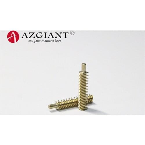 AZGIANT 2pcs/lot 0.65M high quality modulus worm gear copper for KIA car door lock actuator 280 motor for Hyundai Entourage