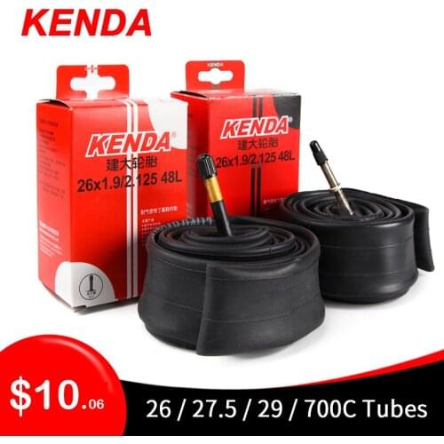 Kenda Bike Inner Tube 26/27.5/29/700c For Mountain Road Bike Tyre Butyl Rubber Bicycle Tube Tire Presta Schrader Valve Tube