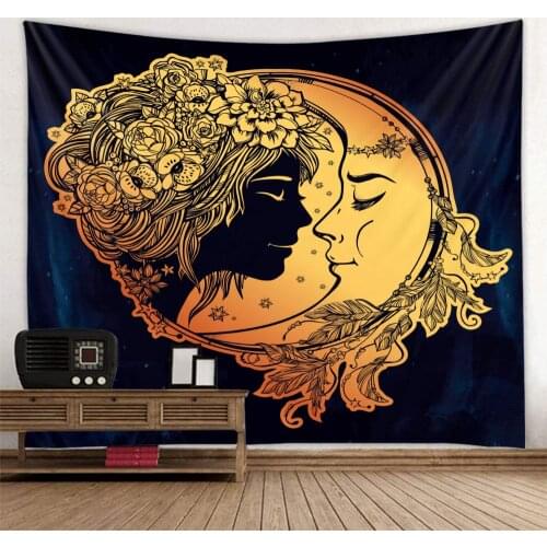 Explosive style Helios Girl tapestry specifications, multiple materials, high-quality delivery installation package