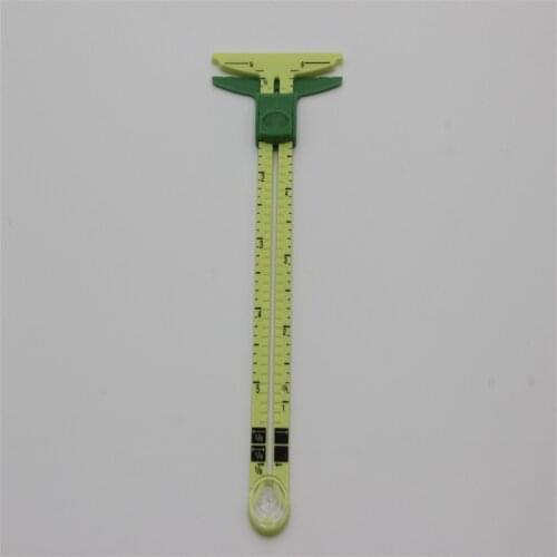 1pcs 5 IN 1 Multi-function Sewing Ruler Tool Accessory Cutting Color Ruler Plastic Yellow Measuring Tool Splicing Ruler Home Use