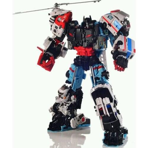 Transformation Yes Model YM YM-17 YM17 Vulcan Hot Spot MTCM-04C MT 5 In 1 KO Action Figure Robot Collection Deformed Toys