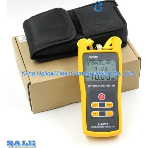 JOINWIT JW3208C Optical Power Meter Portatile -50 ~ + 26dBm Fibra Ottica Tester Misuratore di Potenza Ottica